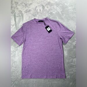 Bugatchi Lavender Short Sleeve Tee